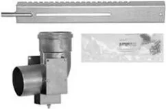 Отвод Ø 80мм с опорной консолью Vaillant 009495