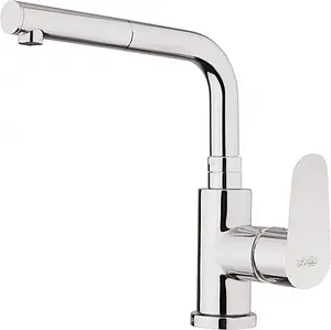 Смеситель для кухни с выдвижным изливом Fiore Kyma хром 75CR5499 Смеситель для кухни с выдвижным изливом Fiore Kyma хром 75CR5499, 1