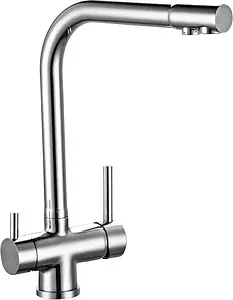 Смеситель для кухни с подключением к фильтру Rossinka хром Z40-25 Смеситель для кухни с подключением к фильтру Rossinka хром Z40-25, 1