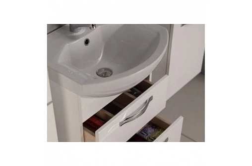 Тумба под умывальник подвесная Aquaton Ария 50 M белый 1A140001AA010