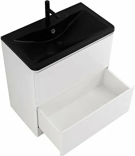 Тумба-умывальник напольная BelBagno ALBANO 100 Bianco Lucido ALBANO-1000-2C-PIA-BL+