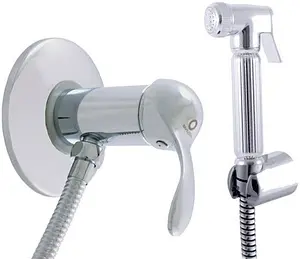 Гигиенический душ со смесителем Rav Slezak Labe хром L047/1, 1
