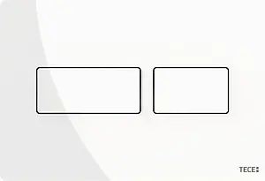 Клавиша смыва для унитаза TECEsolid 9240432 белый глянцевый, 1