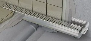 Лоток душевой 950мм h=55мм 0.73л/сек AlcaPlast APZ104-950 Flexible Low, 4