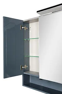 Шкаф-зеркало Aquanet Виго 100 сине-серый 00183359 Шкаф-зеркало Aquanet Виго 100 сине-серый 00183359, 4