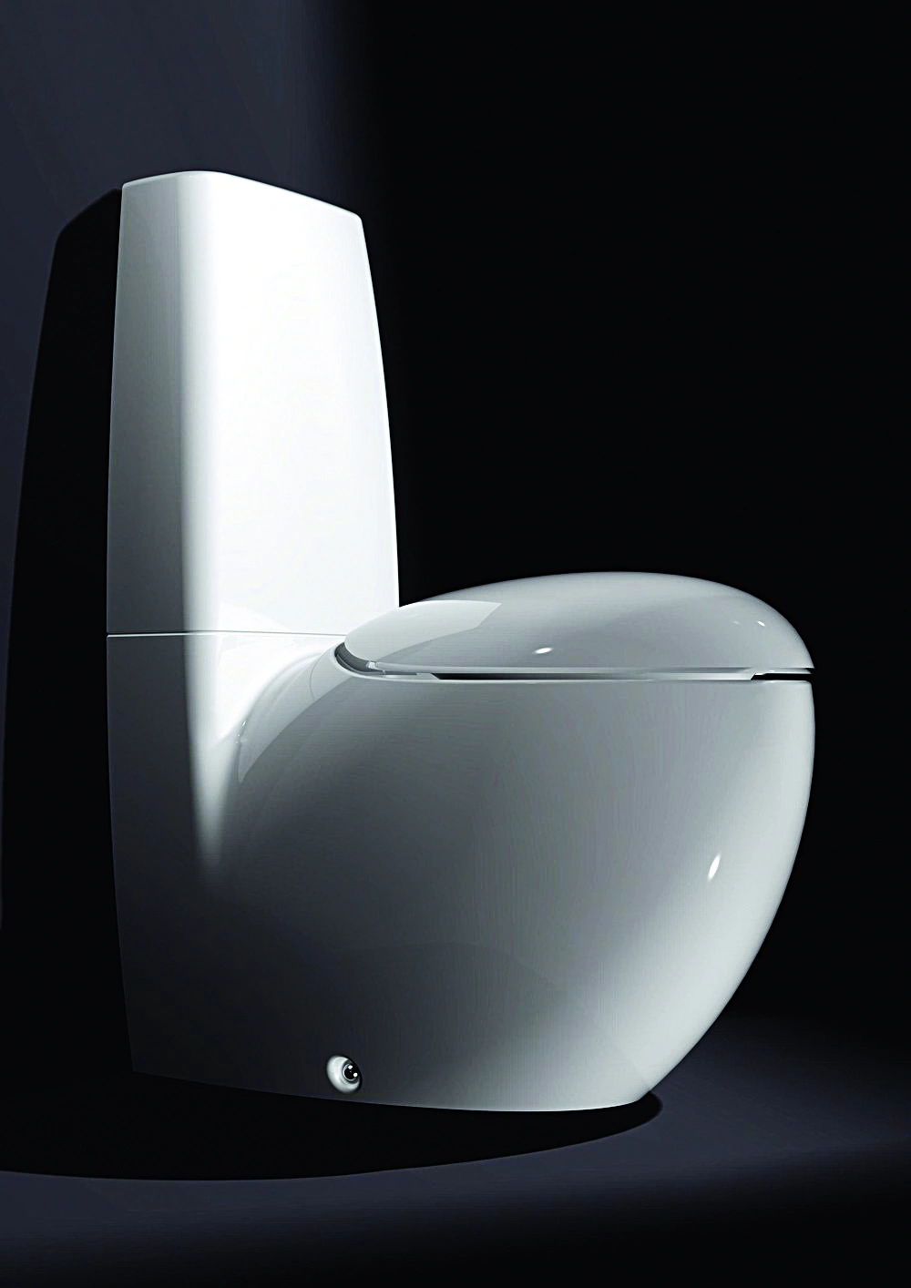 Унитаз-компакт Laufen Alessi One c покрытием LCC белый 8.2297.6.400.000.1+8.2697.1.400.880.1