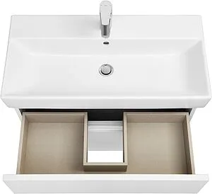 Тумба-умывальник подвесная Roca Oleta 80 белый матовый A857640501+3274C500Y Тумба-умывальник подвесная Roca Oleta 80 белый матовый A857640501+3274C500Y, 5