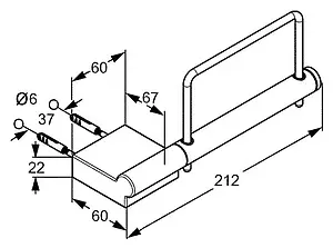 Держатель туалетной бумаги Kludi A-XES хром 4897105 Держатель туалетной бумаги Kludi A-XES хром 4897105, 2