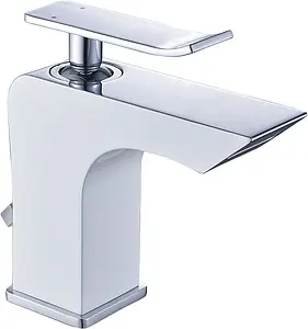 Смеситель для раковины Lemark Contest белый/хром LM5806CW, 1