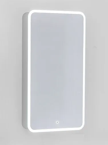 Шкаф-зеркало Jorno Pastel 46 R французский серый Pas.03.46/GR