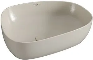 Раковина VitrA Outline Recycled 57 тауп матовый 7991B066-0016 Раковина VitrA Outline Recycled 57 тауп матовый 7991B066-0016, 1