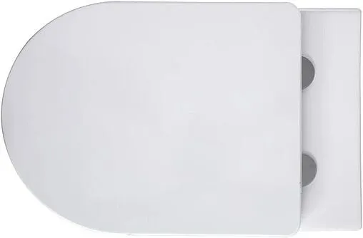 Унитаз приставной безободковый Aquanet Tavr 2.0 F Rimless белый Tavr 2.0 F