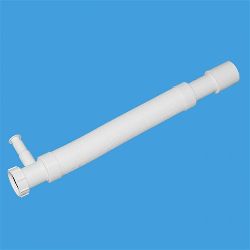 Слив гофрированный Mc Alpine 1½x40/50мм L=500-1200мм MRMF212W