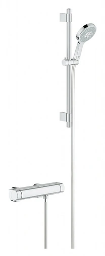 Душевая стойка с термостатом Grohe Grohtherm 2000 New хром 34281001