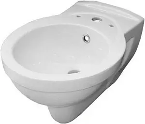 Биде подвесное Santek Консул белый 1WH301658, 3