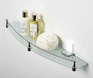 Полка Wasserkraft Leine хром/белый 5024WHITE Полка Wasserkraft Leine хром/белый 5024WHITE, 2