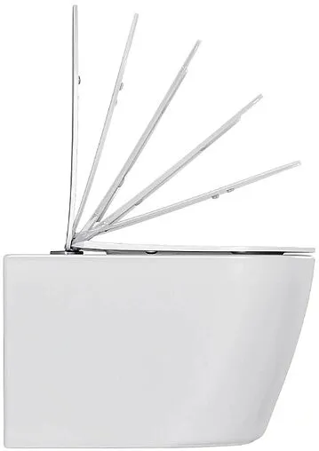 Унитаз подвесной безободковый Hansmann keramik Round Tornado белый УНИ0010