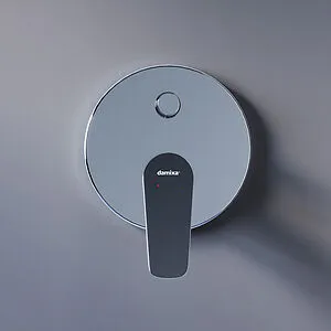 Смеситель для ванны скрытого монтажа Damixa Jupiter хром 777100000 Смеситель для ванны скрытого монтажа Damixa Jupiter хром 777100000, 3