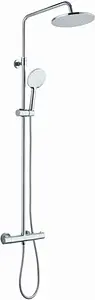 Душевая система с термостатом для душа Gross Aqua Loft Thermofix хром GA9018SMT Душевая система с термостатом для душа Gross Aqua Loft Thermofix хром GA9018SMT, 1