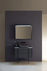 Тумба-умывальник подвесной Allen Brau Reality 120 антрацит 1.32008.AM+, 5