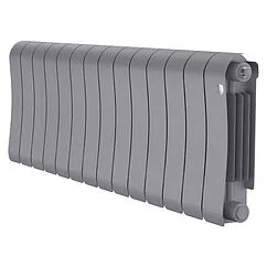 Радиатор биметаллический 14 секций Royal Thermo Infinity 300 Silver Satin RTISS30014 Радиатор биметаллический 14 секций Royal Thermo Infinity 300 Silver Satin RTISS30014