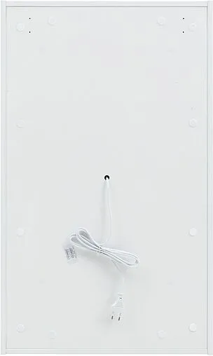 Зеркало с подсветкой Aquanet Милан 50 белый глянец 00336390