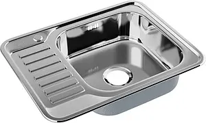 Мойка кухонная IDDIS Basic 65 R хром BAS65PRi77, 3