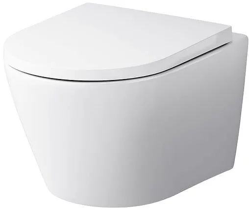 Унитаз подвесной безободковый Am.Pm Sense FlashClean белый C741701SC