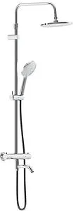 Душевая система с термостатом для ванны Damixa Jupiter хром 977810000, 1