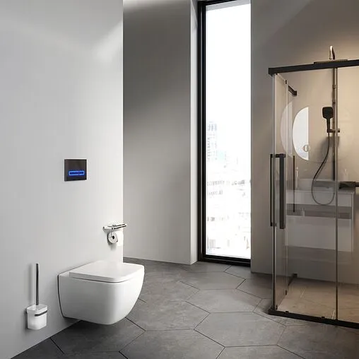 Унитаз подвесной безободковый Am.Pm Gem FlashClean белый C901701SC