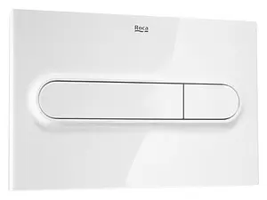 Клавиша смыва для унитаза Roca PL-1 890095000 белый глянцевый Клавиша смыва для унитаза Roca PL-1 890095000 белый глянцевый, 1
