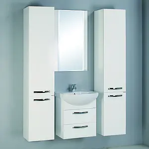 Тумба-умывальник подвесная Aquaton Ария 50 M белый 1A1400K0AA010, 3