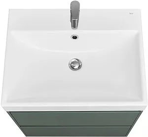 Тумба под умывальник подвесная Roca Ona 60 зелёный матовый A857613513 Тумба под умывальник подвесная Roca Ona 60 зелёный матовый A857613513, 3