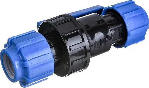 Кран шаровый с американкой для пнд трубы 20мм x 20мм ТПК-Аква 555220020