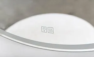 Зеркало с подсветкой BelBagno 100x100 с подогревом SPC-RNG-1000-LED-TCH-WARM Зеркало с подсветкой BelBagno 100x100 с подогревом SPC-RNG-1000-LED-TCH-WARM, 3