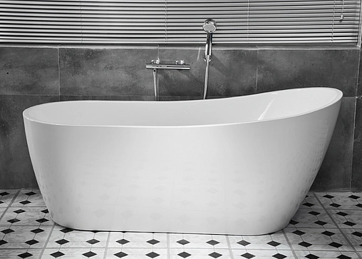 Ванна акриловая отдельностоящая Swedbe Vita 150x72 8817