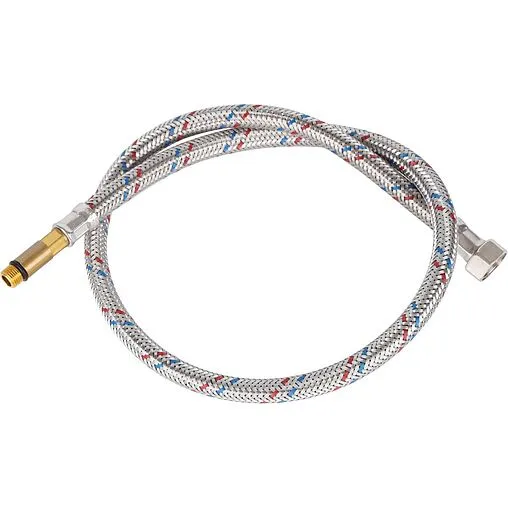 Гибкая подводка для смесителя Stout 0.8м x ⅜&quot;в x М10x1 L35мм SHF-0038-351015