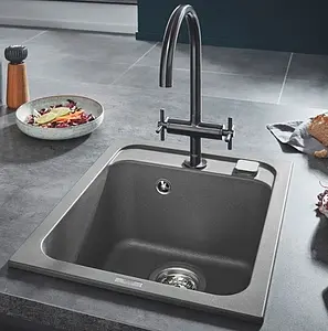 Мойка кухонная Grohe K700U-40 серый гранит 31650AT0 Мойка кухонная Grohe K700U-40 серый гранит 31650AT0, 4