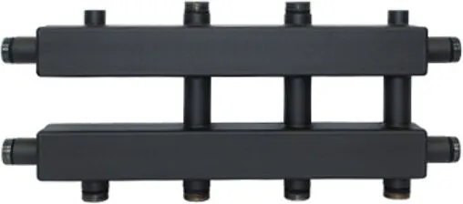 Коллектор распределительный 4 контура 1&quot;н x 1&quot;н Uni-fitt 436Z4144