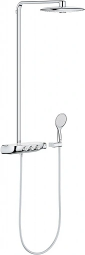 Душевая система с термостатом для душа Grohe Rainshower SmartControl 360 Duo хром 26250000