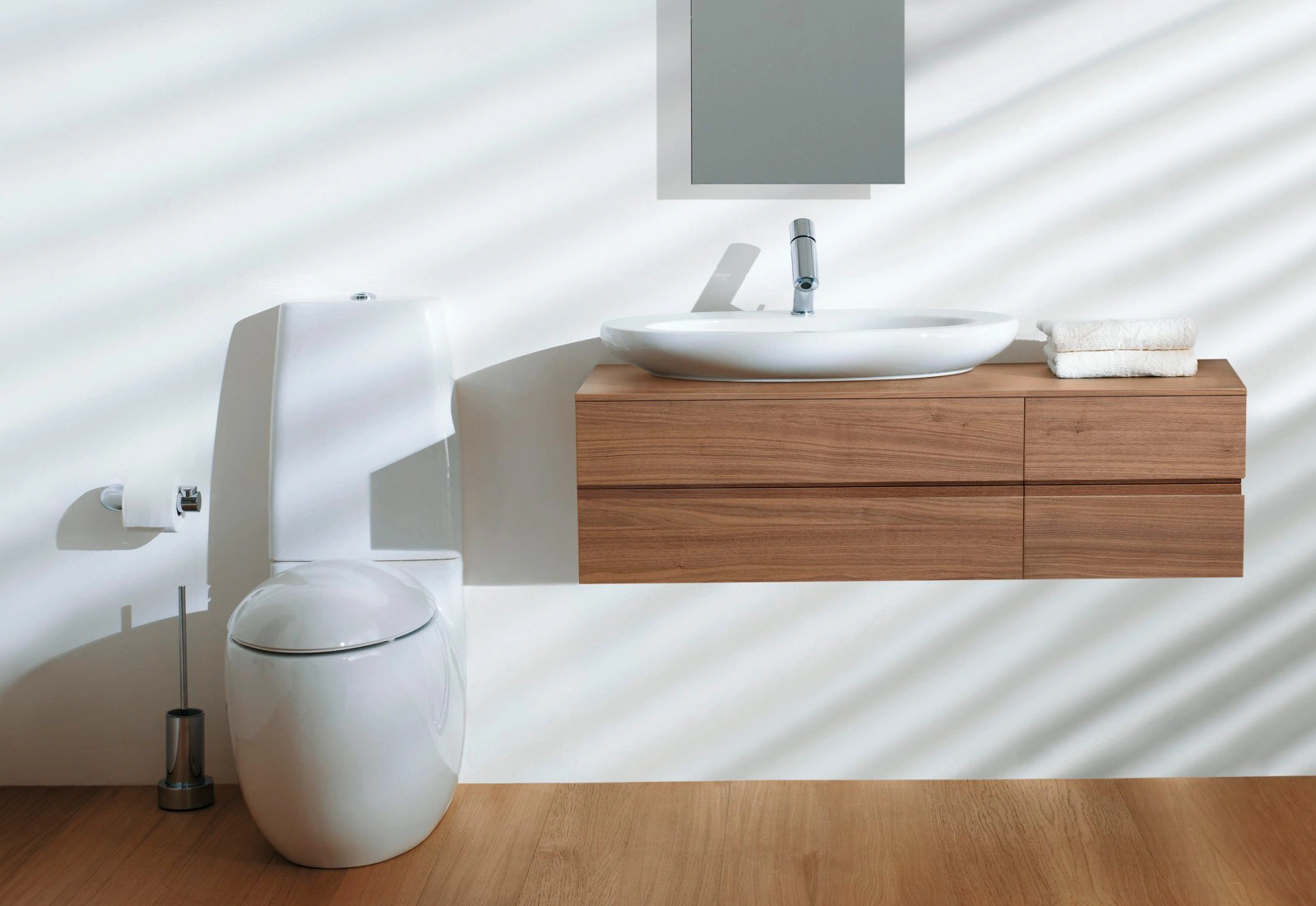 Унитаз-компакт Laufen Alessi One c покрытием LCC белый 8.2297.6.400.000.1+8.2697.1.400.880.1