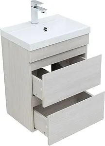 Тумба-умывальник подвесная Aquanet Нота New 50 дуб холден 00334202+00204095 Тумба-умывальник подвесная Aquanet Нота New 50 дуб холден 00334202+00204095, 2