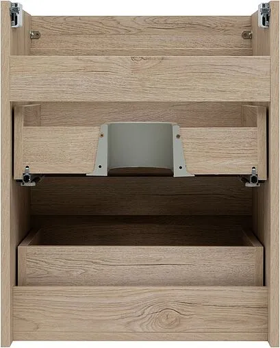 Тумба под умывальник подвесная Aquanet Нота New 50 дуб светлый 00334196