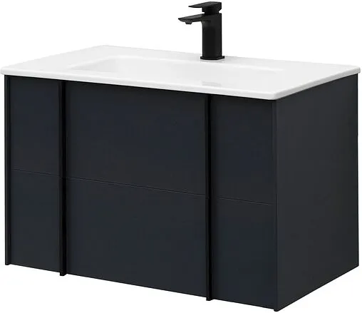 Тумба под умывальник подвесная Allen Brau Reality 80 антрацит 1.32005.AM