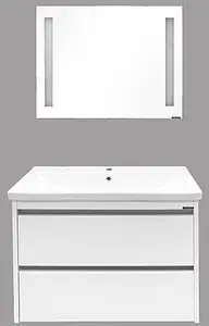 Тумба-умывальник подвесная Comforty Дублин 89 белый 00004147530CF, 3