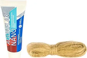 Moнтaжный кoмплeкт паста 80г + лен 20г Aquaflax nano 61005 Moнтaжный кoмплeкт паста 80г + лен 20г Aquaflax nano 61005, 2
