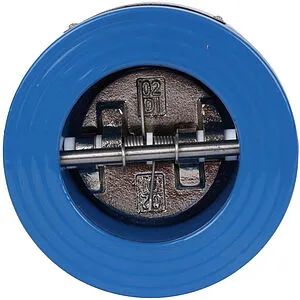 Клапан обратный поворотный двустворчатый межфланцевый Ду50 Ру16 Tecofi CB3448N-EP0050, 1