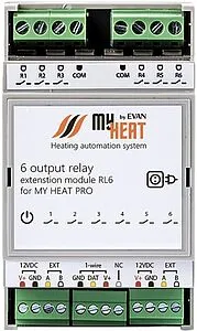 Релейный блок расширения MyHeat RL6 6291, 2