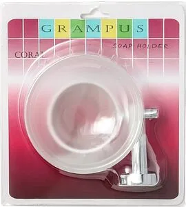 Мыльница Grampus Coral хром GR-7008 Мыльница Grampus Coral хром GR-7008, 3