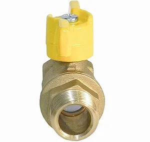 Кран шаровый для газа ¾"в x ¾"н БАЗ 11б27п БАЗ.А11.1.20.40 Кран шаровый для газа ¾"в x ¾"н БАЗ 11б27п БАЗ.А11.1.20.40, 4